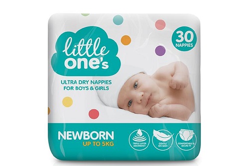 Little Ones Ultra Dry Nappies for Newborn Review