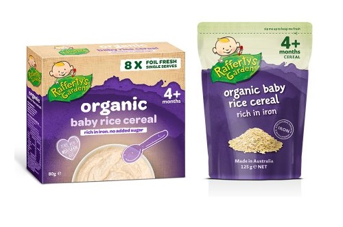 Raffertys Garden Organic Baby Rice Cereal Review