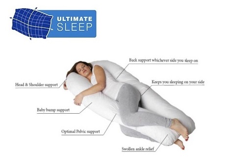 Ultimate Sleep Pregnancy Pillow Total Body Support Review